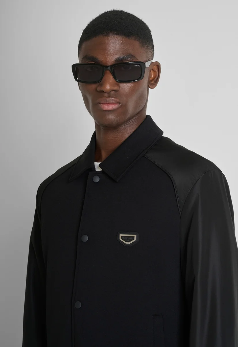 CHAQUETA MORATO REGULAR FIT DE MEZCLA DE ALGODÓN ESTILO COLLEGE