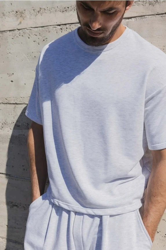 Conjunto camiseta short Frilivin Paris gris 