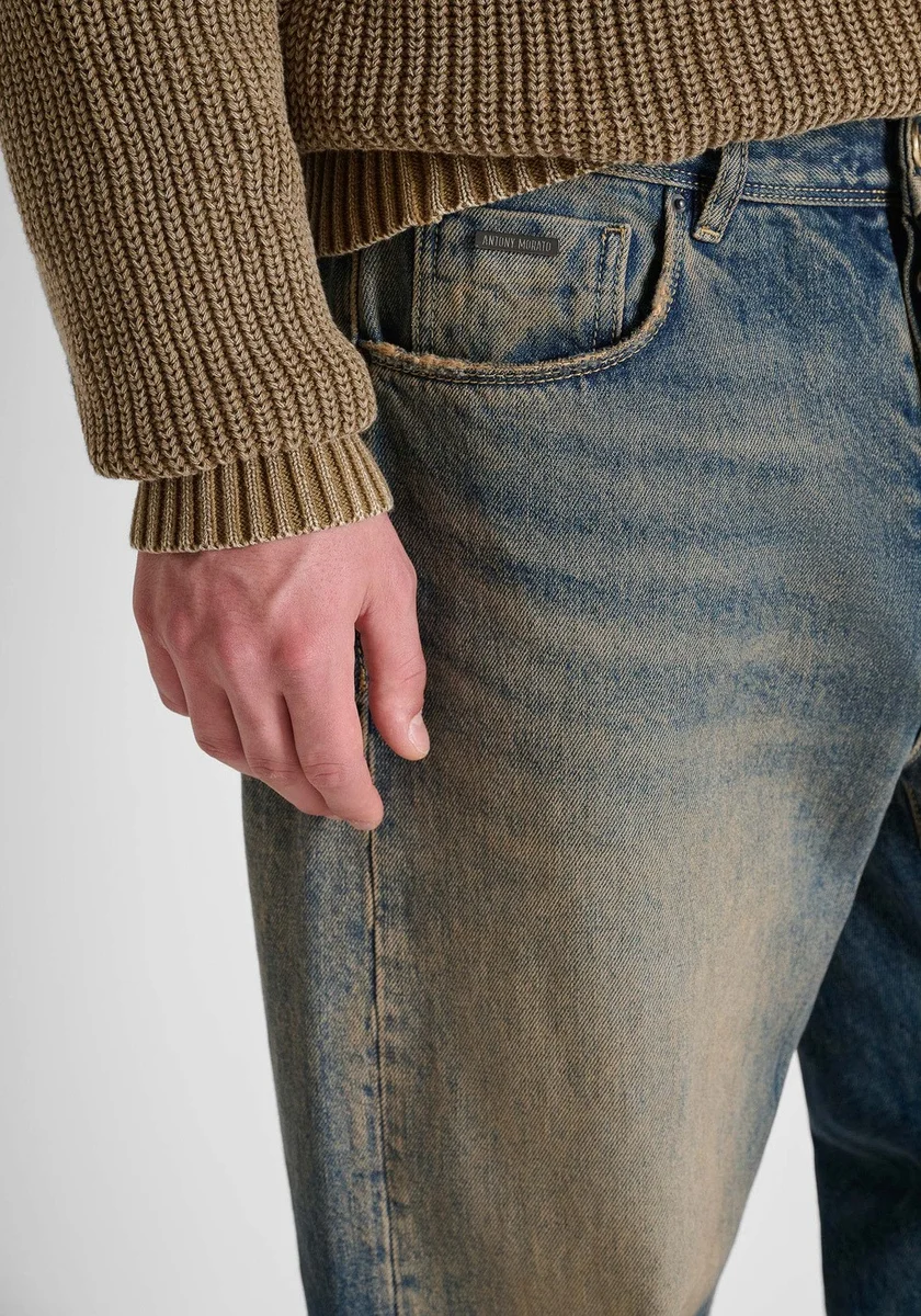 Pantalon Morato "James" en denim azul wide leg