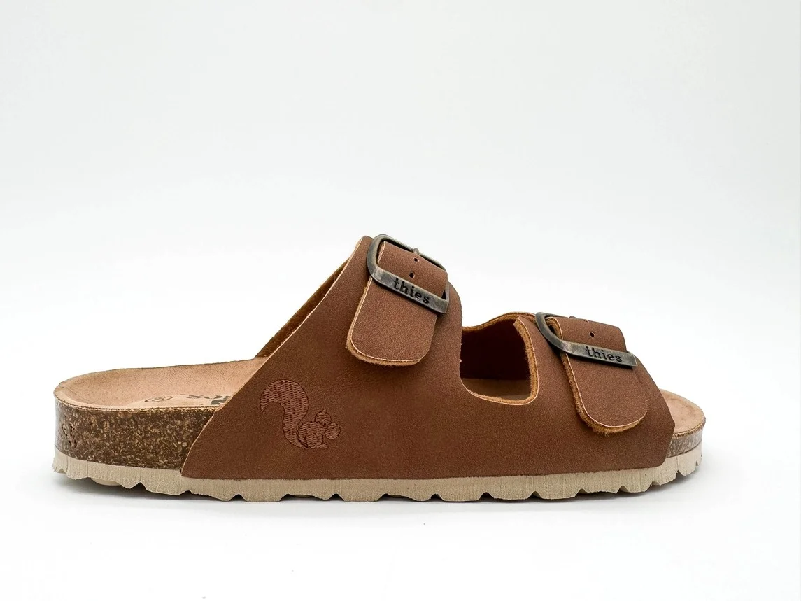 Sandalia unisex Thies 1985 Eco Bio vegana canela