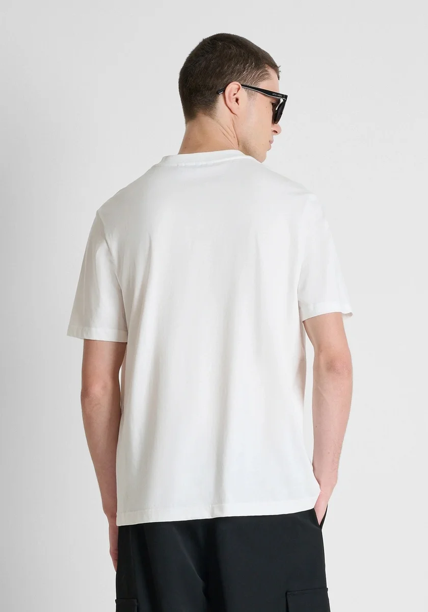 Camiseta Morato color crema relaxed fit open mind