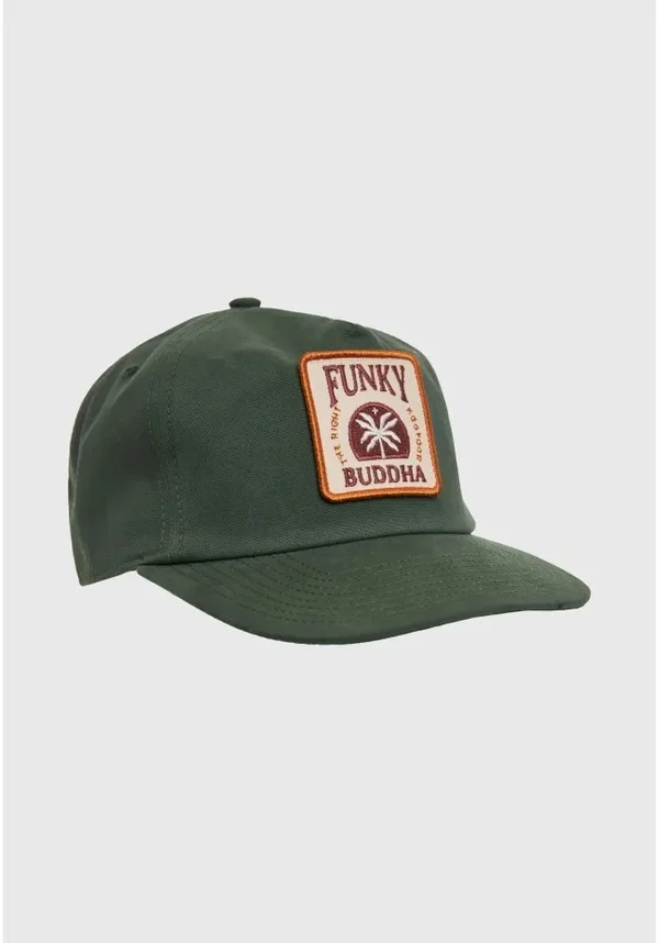 Gorra Funky Buddha logo bordado caqui