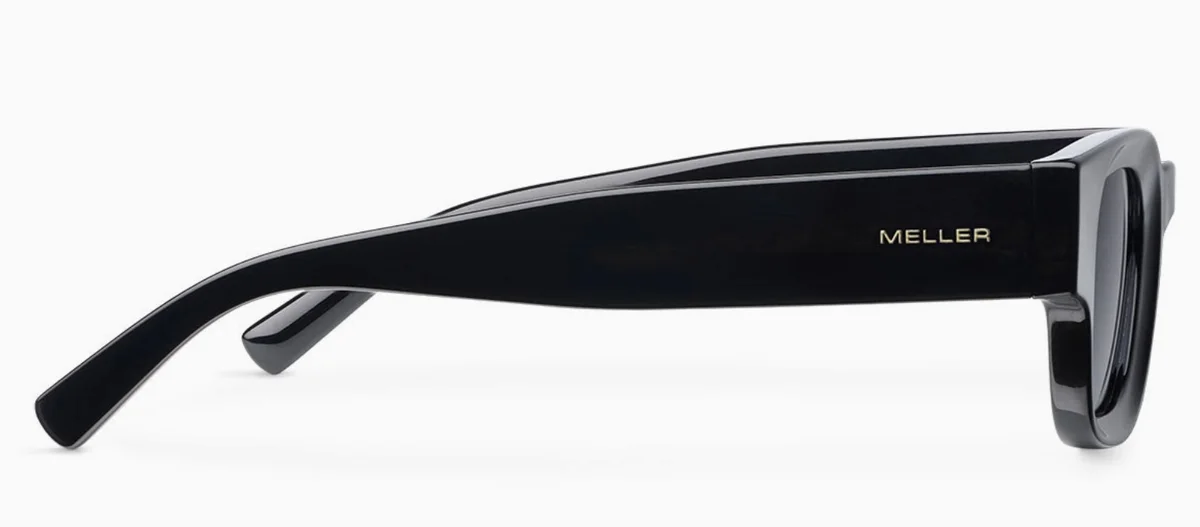 Gama MELLER UNISEX  All Black gafas de sol cristal azul