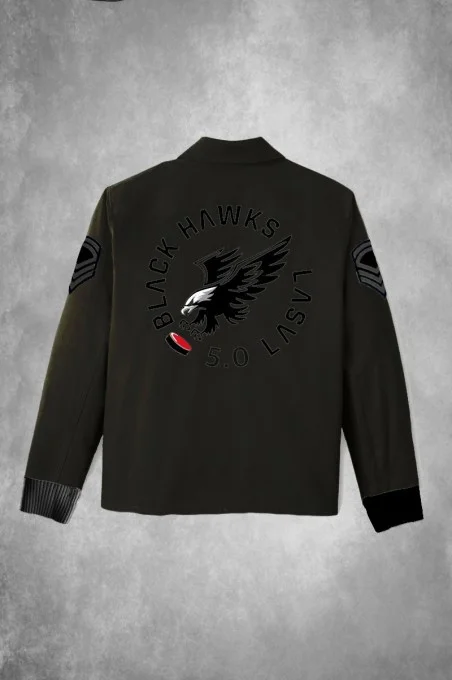 Sobrecamisa de hombre Lasal BLACK HAWKS negro
