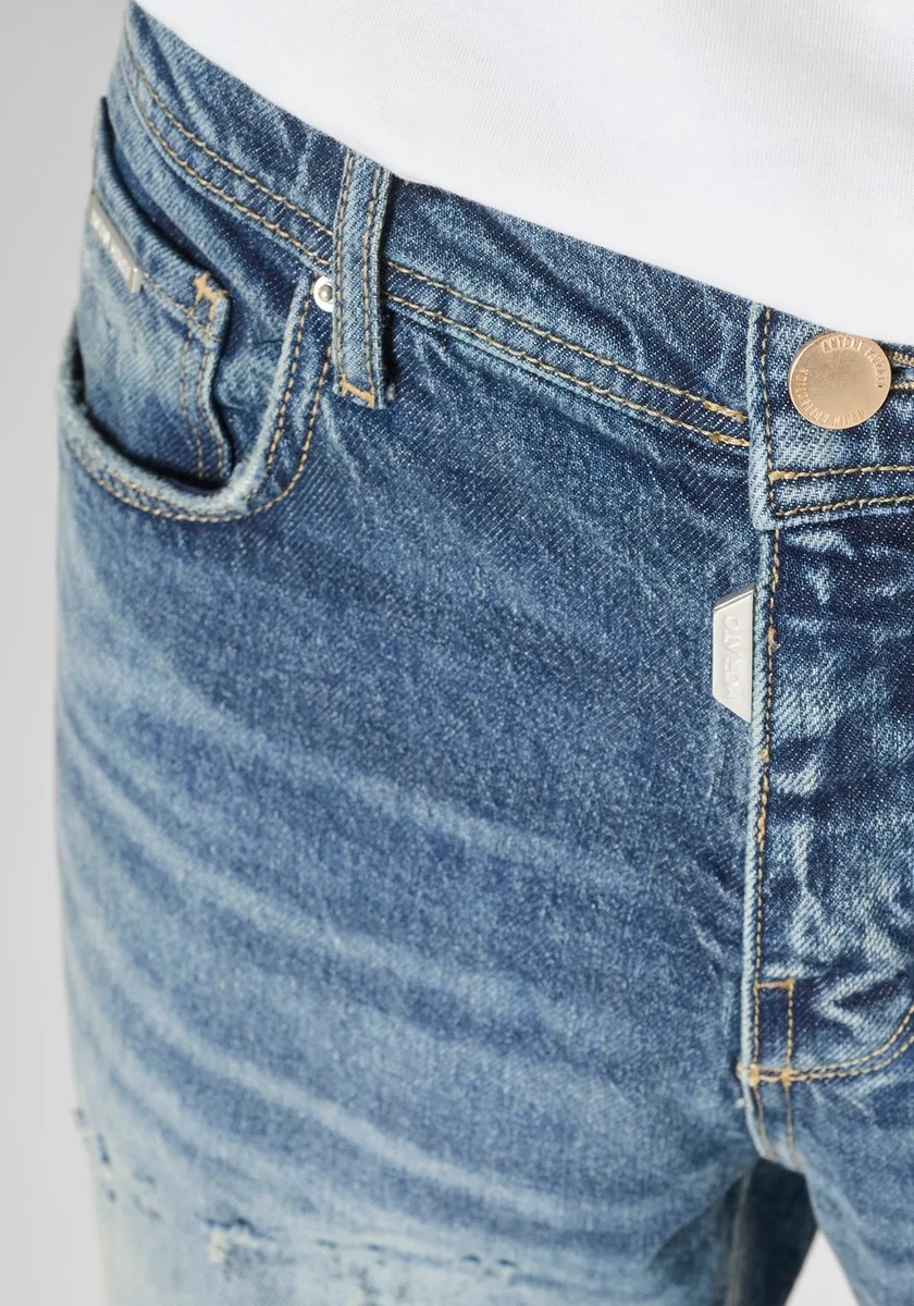 Denim Morato Jimi slim fit con desgastados 