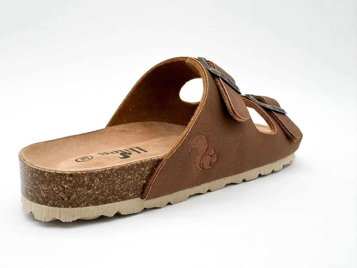  Sandalia unisex Thies 1985 Eco Bio vegana canela