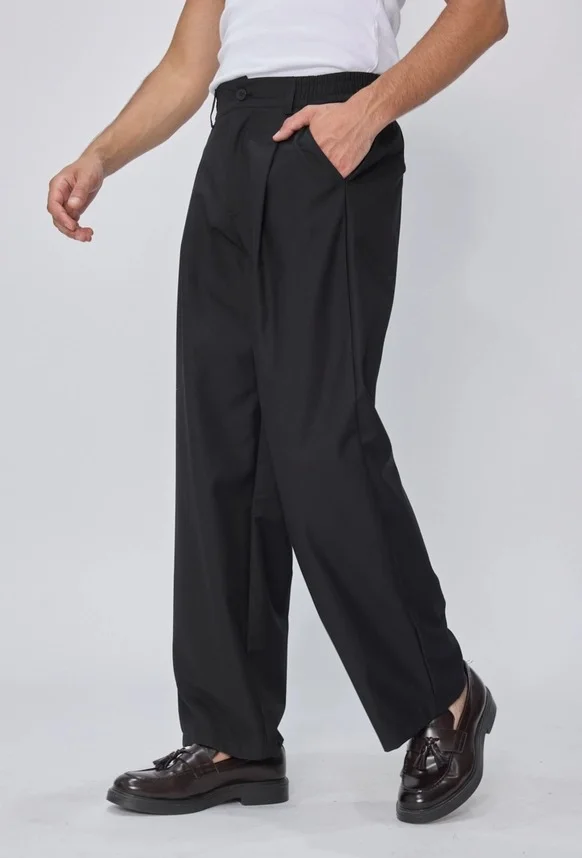 Pantalon Frilivin Paris olgado con pinza