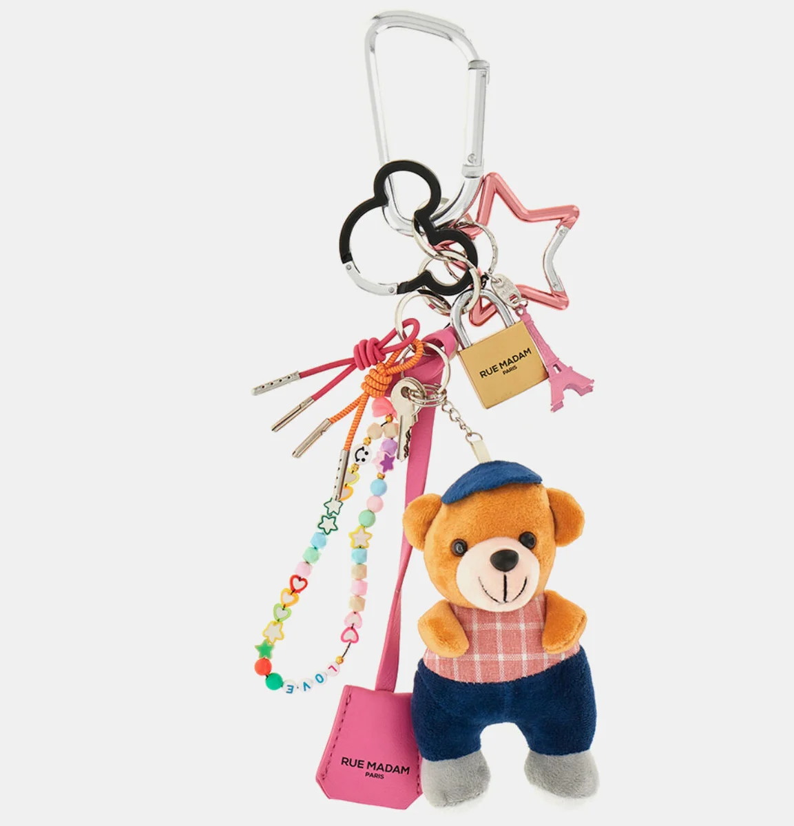 ACCESORIO RUE MADAM PARIS TEDDY CHARM CAMEL