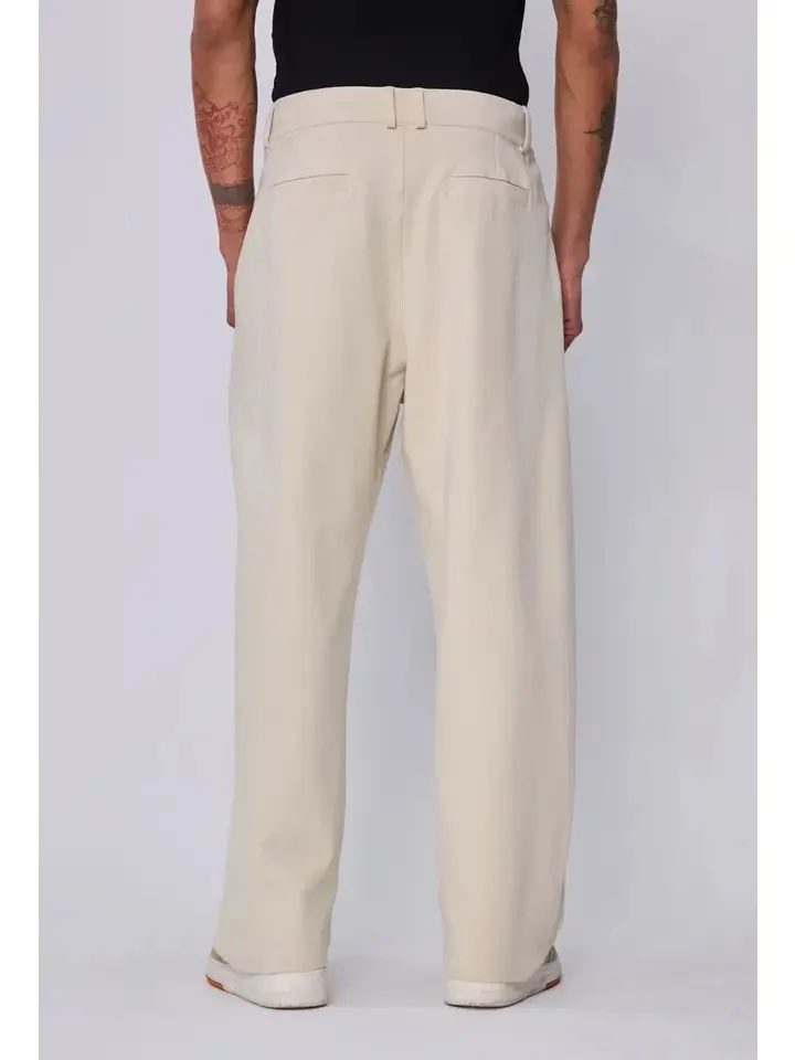 PANTALON FRILIVIN PARIS PINZA BEIGE 
