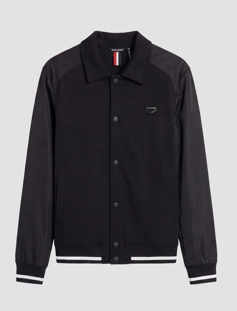 CHAQUETA MORATO REGULAR FIT DE MEZCLA DE ALGODÓN ESTILO COLLEGE