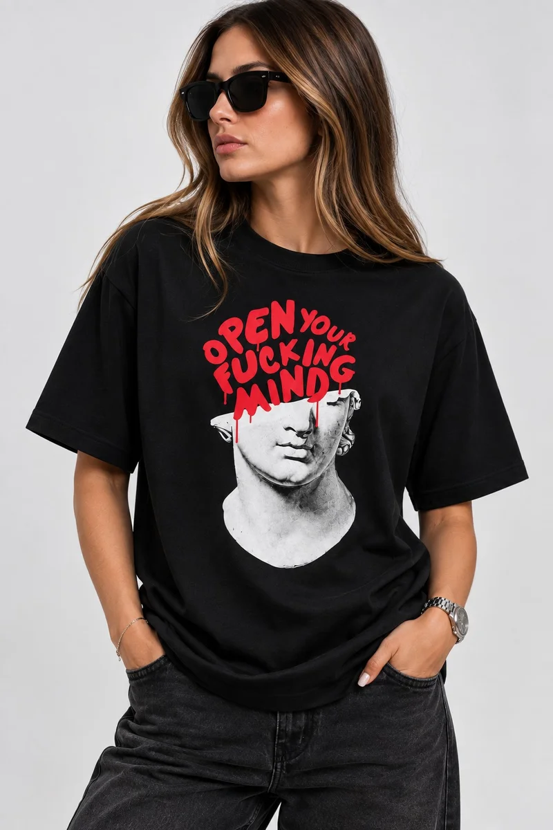 Camiseta Independent Republic Open Mind Black