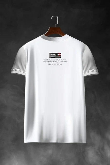 Camiseta de hombre LaSaL COMPLICATED Blanco