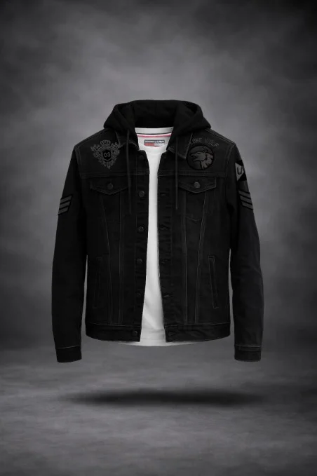 RESERVA-Cazadora vaquera de hombre LaSaL BLACK WOLF