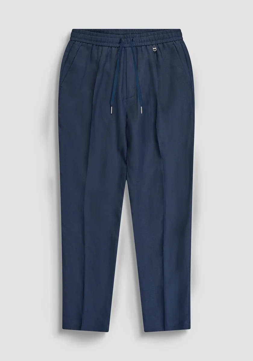 PANTALONES MORATO REGULAR FIT «NEIL» DE MEZCLA DE LINO SLUB