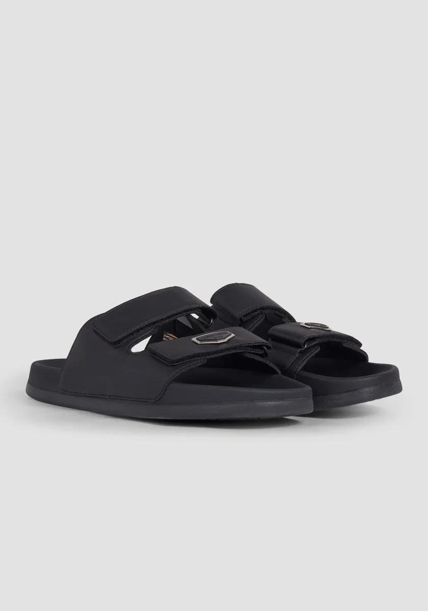 SANDALIAS MORATO CON HEBILLAS «XANDER» DE PIEL 