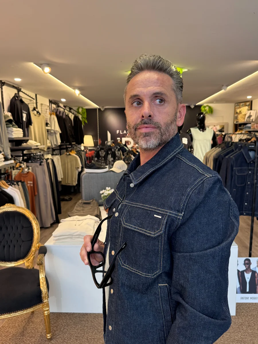 Chaqueta Denim Morato azul 