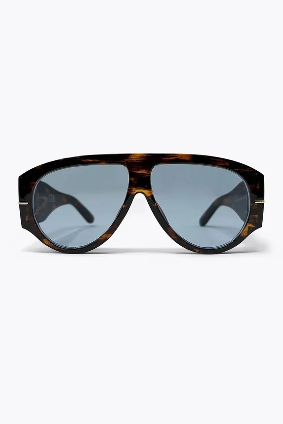 Gafas aviador Q2 extragrandes con cristal azul