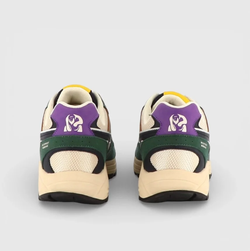 Zapatillas Mekko kapra green basket