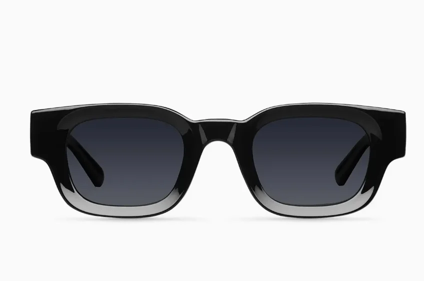 Gama MELLER UNISEX All Black gafas de sol cristal azul