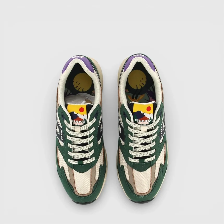 Zapatillas Mekko kapra green basket