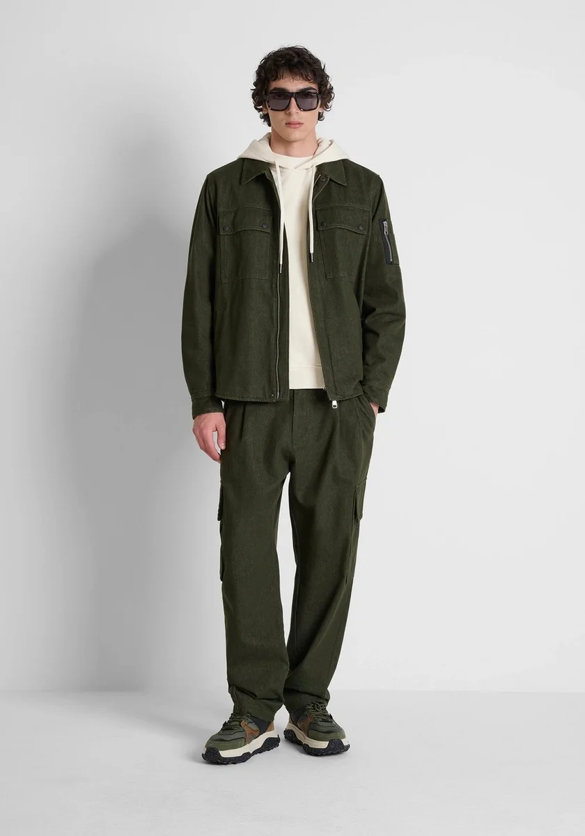 SUDADERA MORATO BEIGE CON CAPUCHA 