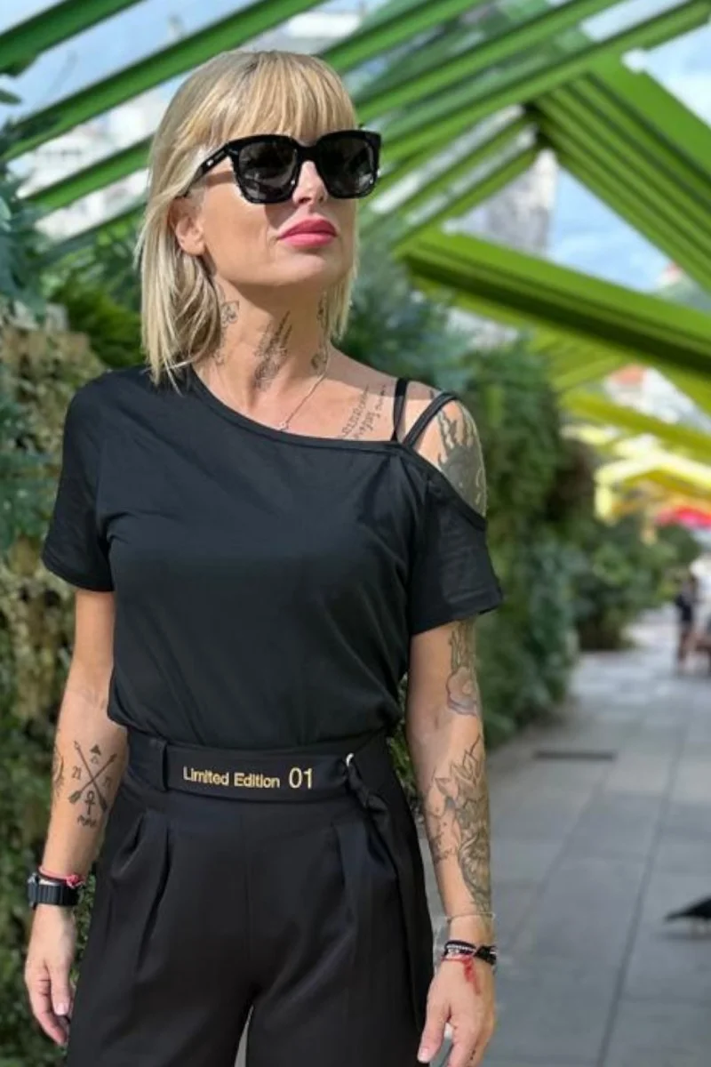 PANTALON DE MUJER LASAL END NEGRO