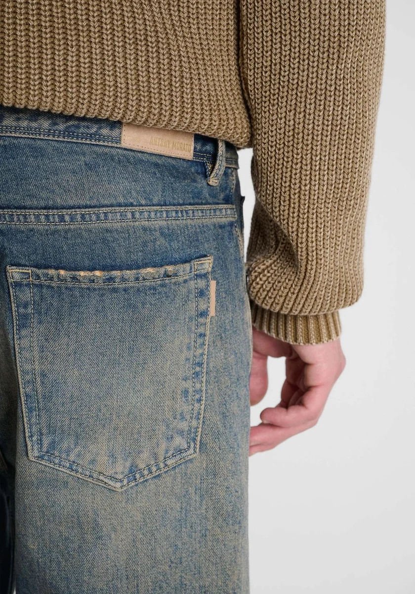 Pantalon Morato "James" en denim azul wide leg