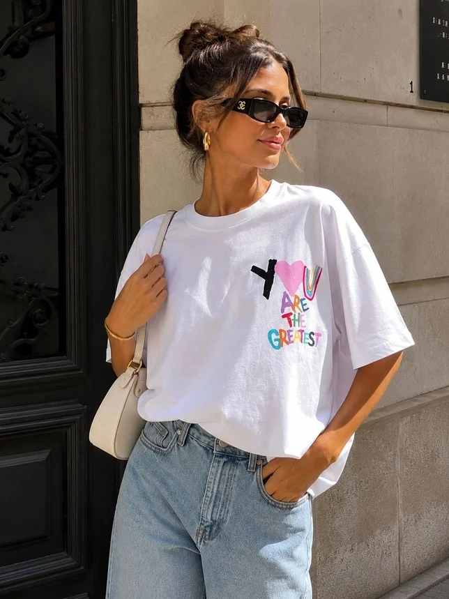 Camiseta Over Enma Paris "You Are the Greatest