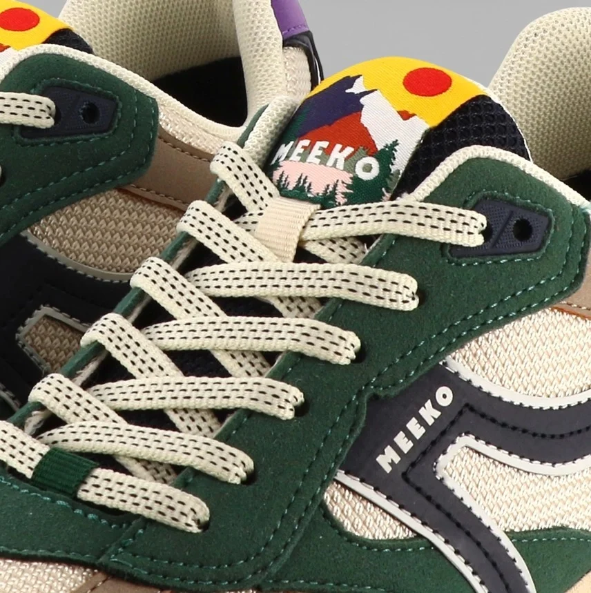 Zapatillas Mekko kapra green basket