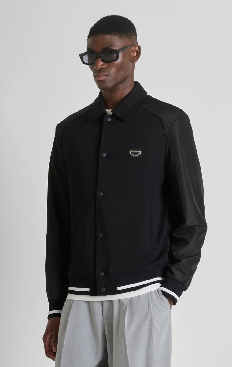 CHAQUETA MORATO REGULAR FIT DE MEZCLA DE ALGODÓN ESTILO COLLEGE