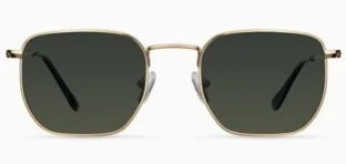 GAFAS METAL EMIN DORADO CRISTAL VERDE