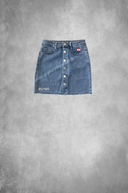 MINIFALDA DENIM MUJER LASAL SUMMER AZUL
