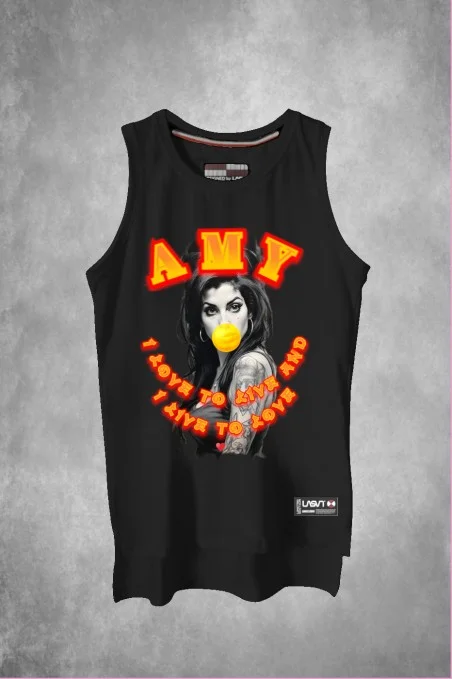 CAMISETA MUJER LASAL AMY NEGRO