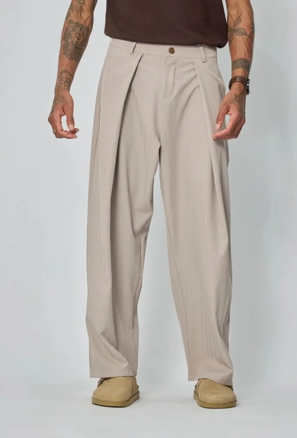 Pantalon Frilivin Paris beige 