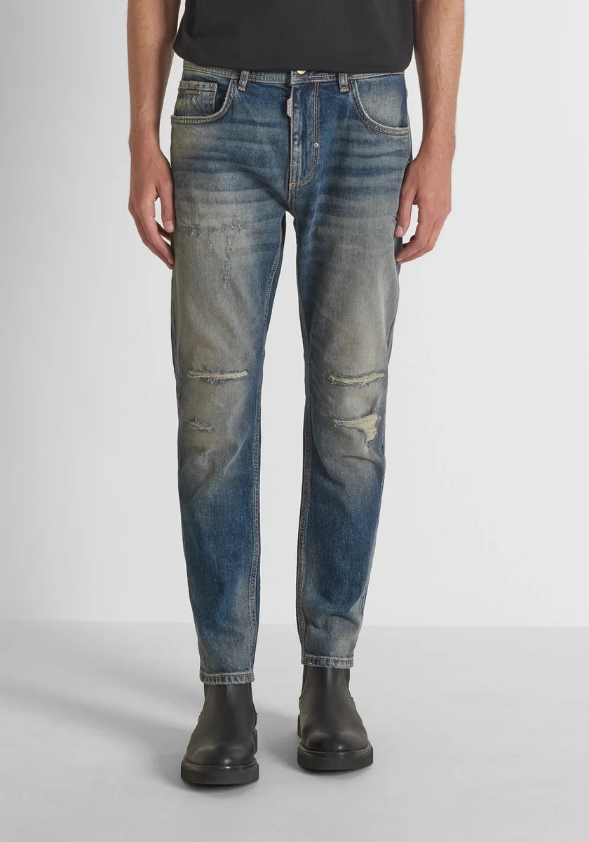 Pantalon denim Morato Jimi en Slim Fit azul