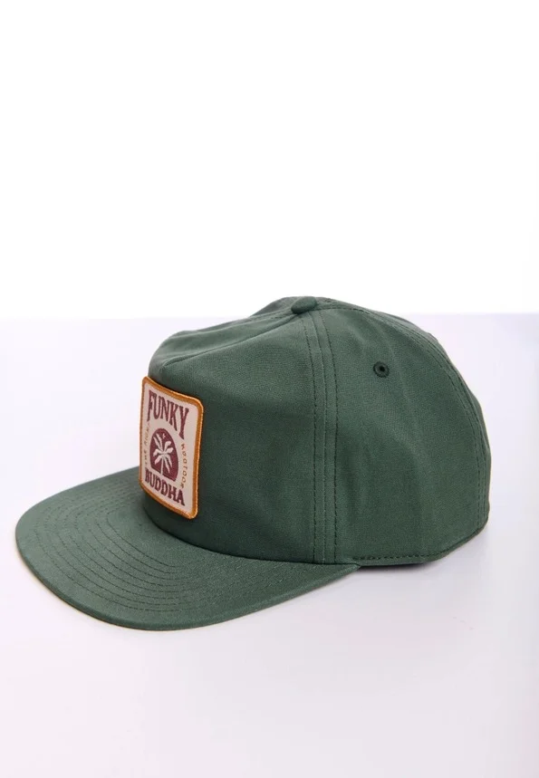 Gorra Funky Buddha logo bordado caqui