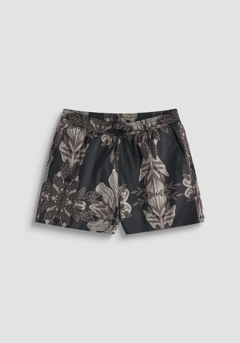 BAÑADOR MORATO REGULAR FIT DE TEJIDO CON ESTAMPADO ABSTRACTO