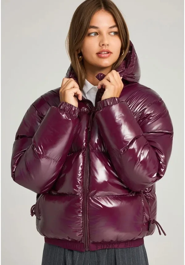 Chaqueta Funki Buddha acolchada corta brillante (Reserva)