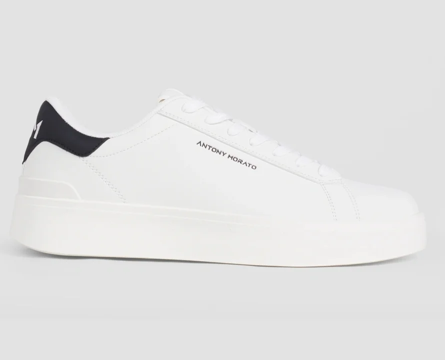 ZAPATILLAS MORATO«TRAVIS» DE PIEL WHITE
