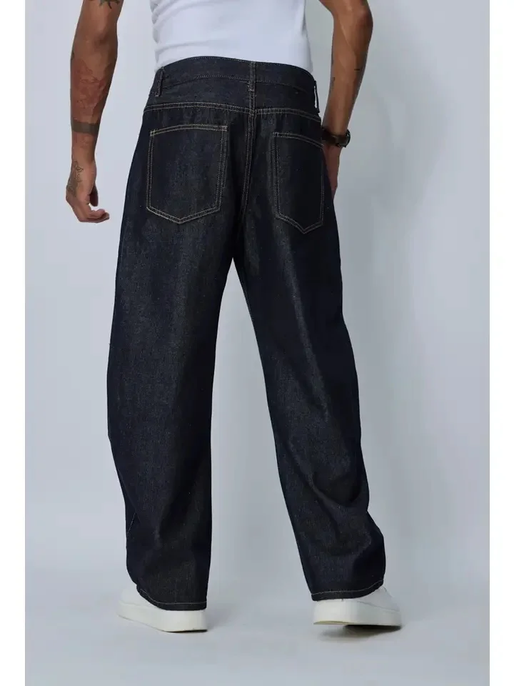 Denim Frilivin Paris recto en corte ancho