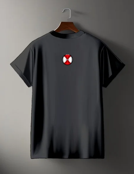 CAMISETA LASAL OLD EINS NEGRO DESGASTADO