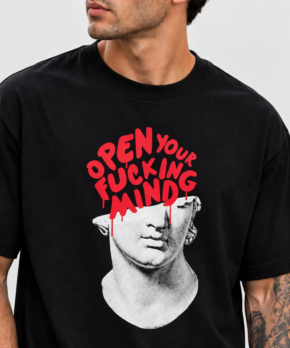 Camiseta Independent Republic Open Mind Black