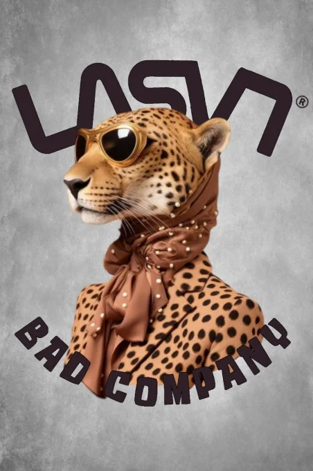 Camiseta de mujer LaSaL PANTHER blanco