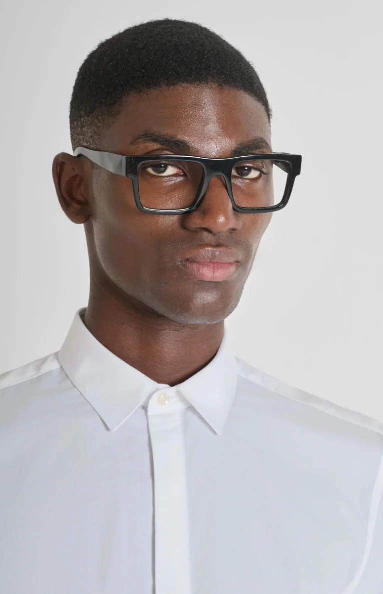 CAMISA ANTONY MORATO SLIM FIT «LONDON» EN ALGODÓN EASY IRON CON BOTÓN OCULTO