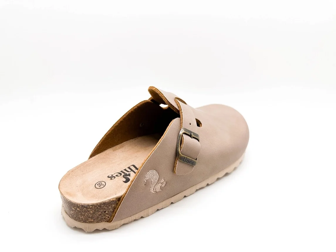 Zueco Thies unisex 1985 Eco Bio vegano gris elefante