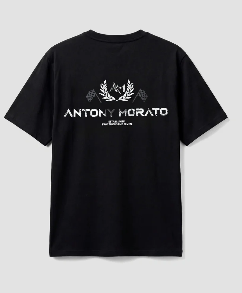 CAMISETA MORATO RELAXED FIT DE PUNTO DE ALGODÓN CON ESTAMPADO EFECTO MÁRMOL