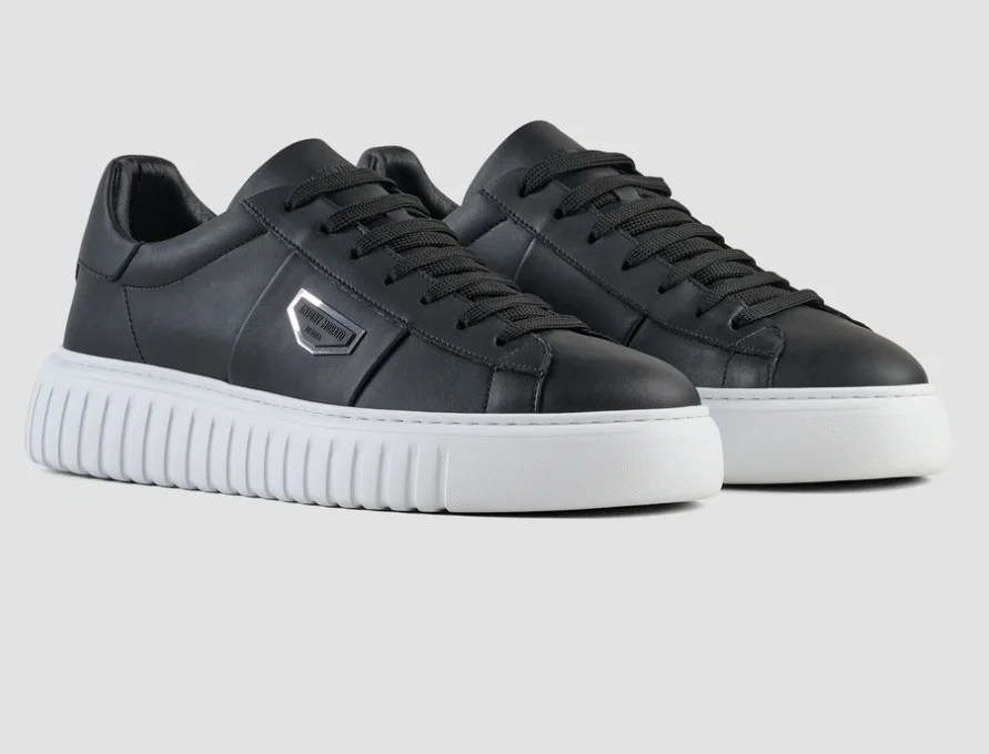SNEAKER MORATO METAL «HOLT» EN PIEL