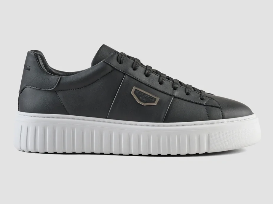 SNEAKER MORATO METAL «HOLT» EN PIEL
