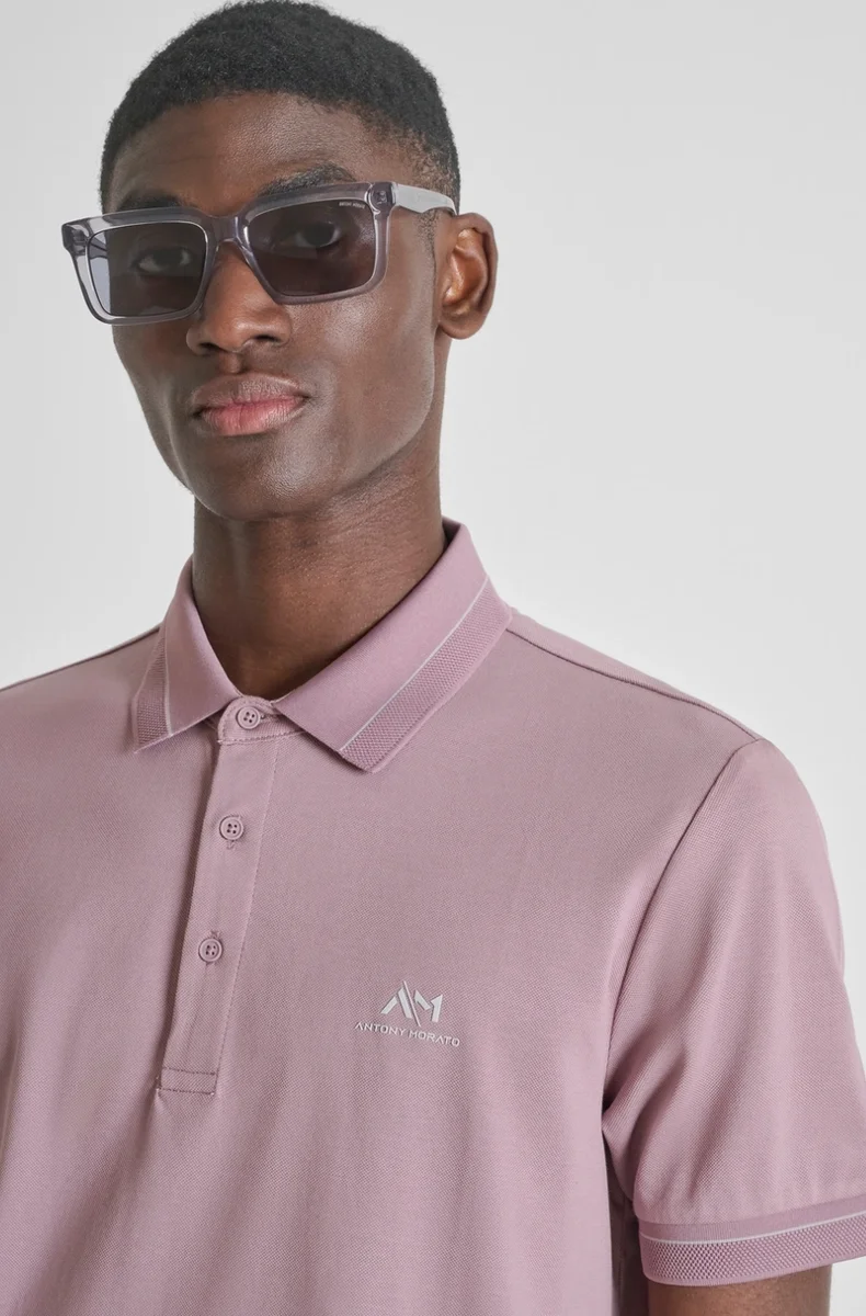 POLO MORATO REGULAR FIT DE PIQUÉ DE ALGODÓN
