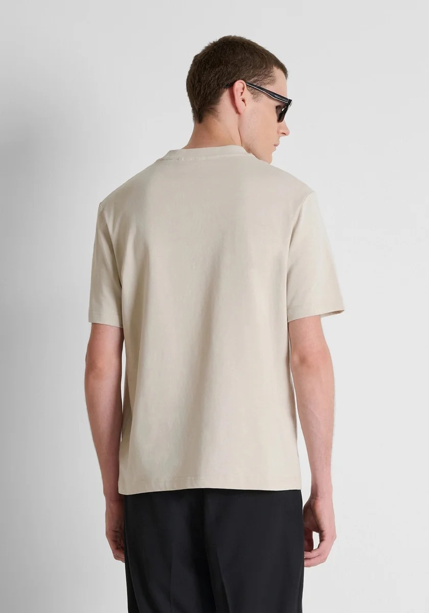 Camiseta Morato Nirvana de algodón con corte relaxed y estampado flock